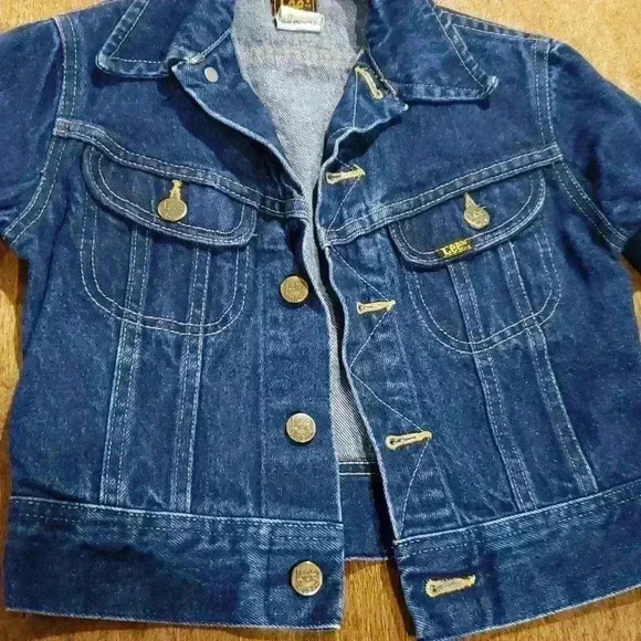 Lee Youth Jean Jacket Size 8 - Picture 4 of 8